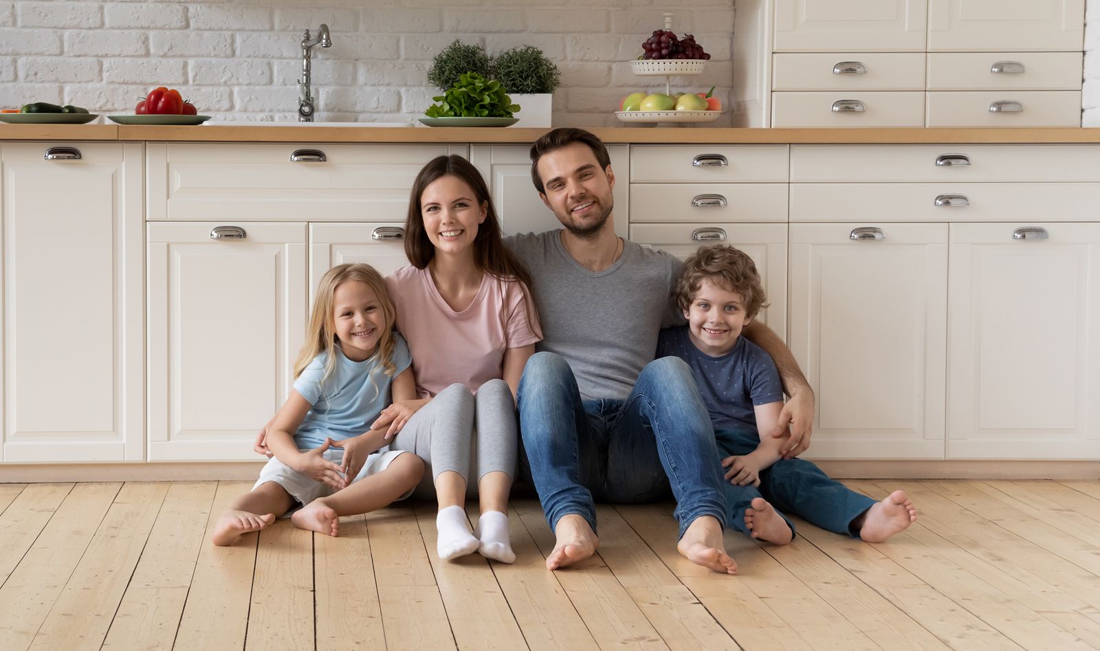 Family at home