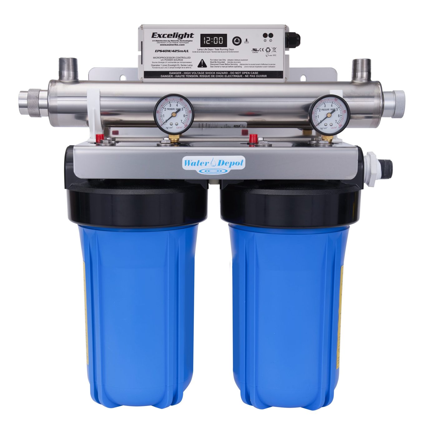10” Double BB Ultraviolet System